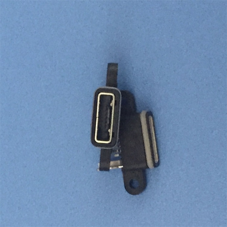 MICRO 防水母座 A型母頭 黑膠 IP67 兩腳雙卡點 5P
