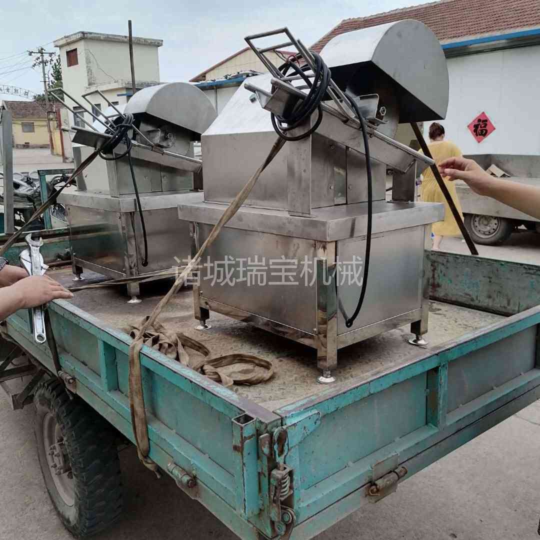 供用豬爪子設(shè)備 瑞寶 PB-250型凍豬蹄劈半機(jī) 豬蹄切割機(jī)
