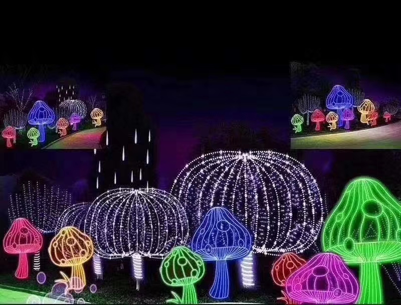 大型夢(mèng)幻燈光節(jié)制作方案 燈光節(jié)供應(yīng)商 燈光節(jié)出租