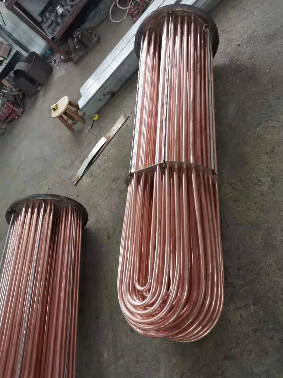 太陽(yáng)能半容積式熱交換器 維修換熱器銅管 太陽(yáng)能換熱器多少錢