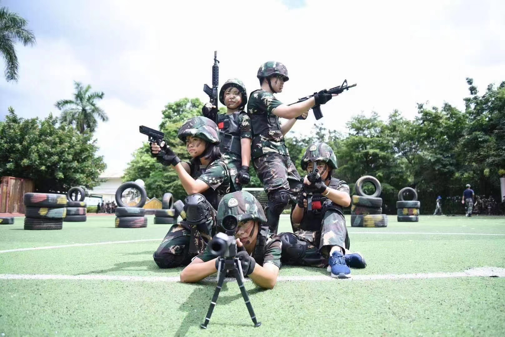 廣州軍校拓展訓練基地 軍事夏令營價格