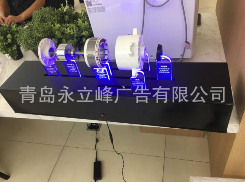 電機(jī)暴炸展示道具產(chǎn)品開(kāi)啟閉合自動(dòng)演示部件自運(yùn)行演示道具 電機(jī)自動(dòng)閉合與展開(kāi)演示道具