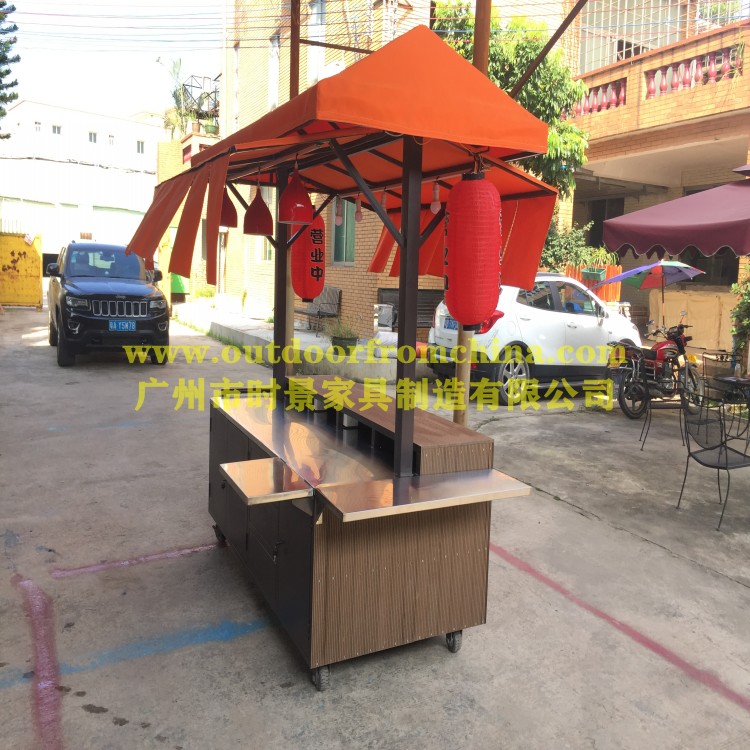 仙桃歐式風(fēng)格售貨亭 潛江廣場(chǎng)餐飲售賣亭