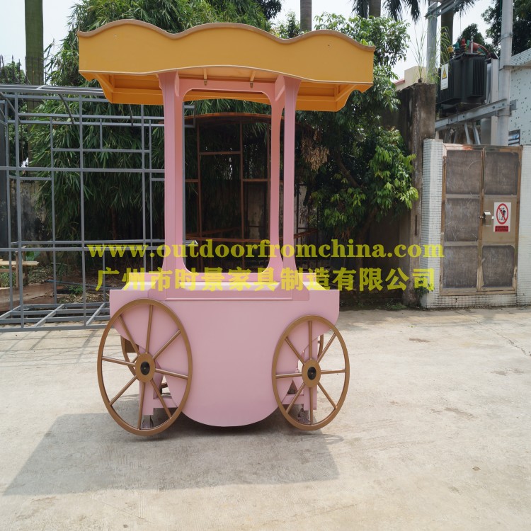 山東煙臺游樂園售貨車 煙臺景區(qū)小吃售賣車