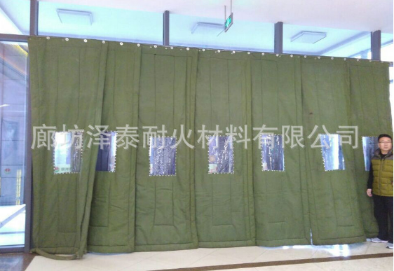 保溫防塵防寒棉門(mén)簾 耐高溫門(mén)簾 防火