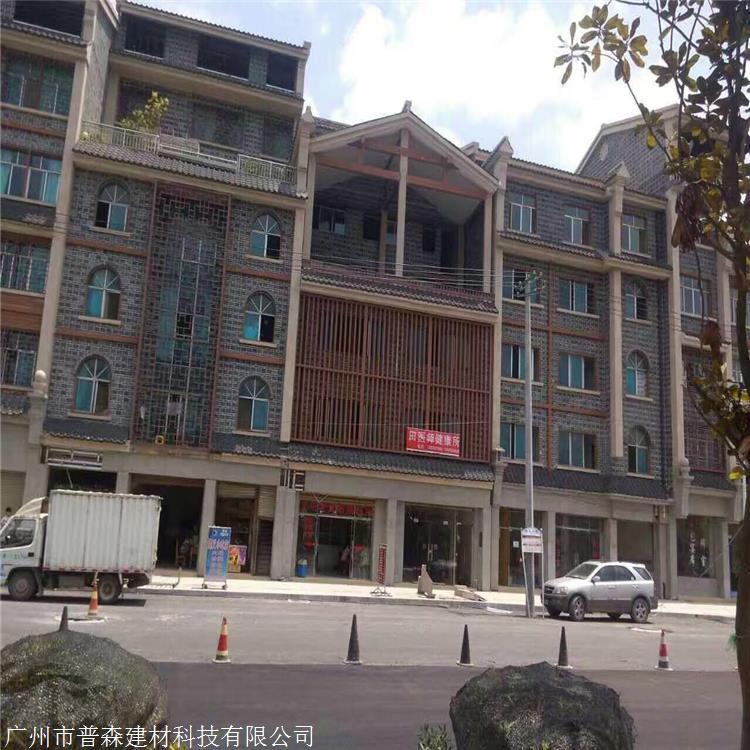 焊接鋁窗花工藝 外墻氟碳鋁格柵 中式木紋鋁窗花廠家 普森建材