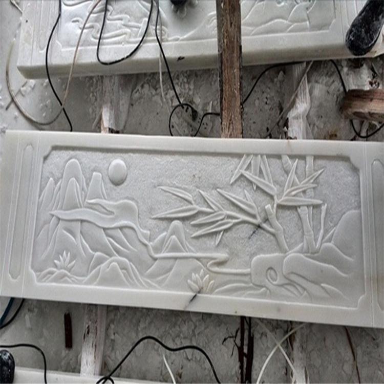 四川漢白玉梅蘭菊竹欄桿廠家 精選石材 天然欄桿