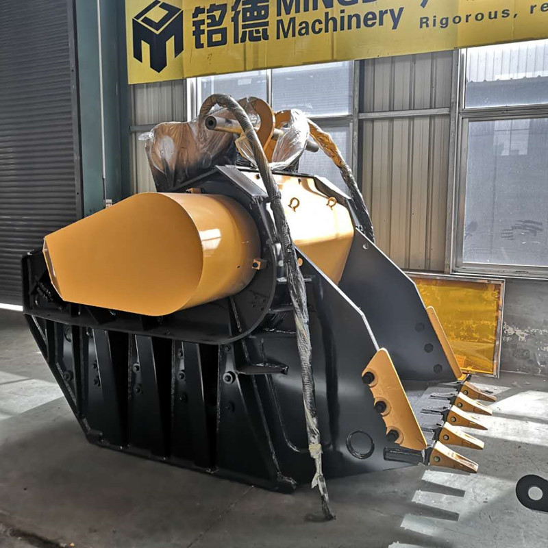 顎碎石鏟斗的破碎性能和實(shí)際產(chǎn)量