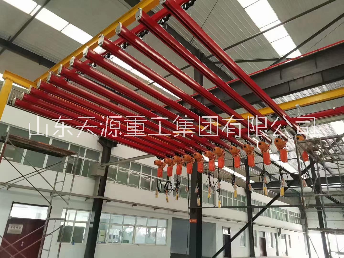 山東供應(yīng)廠家單梁行車單軌吊提梁機(jī)批發(fā)價　天源重工集團(tuán)