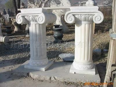 裝飾羅馬柱 柱子 漢白玉花臺柱