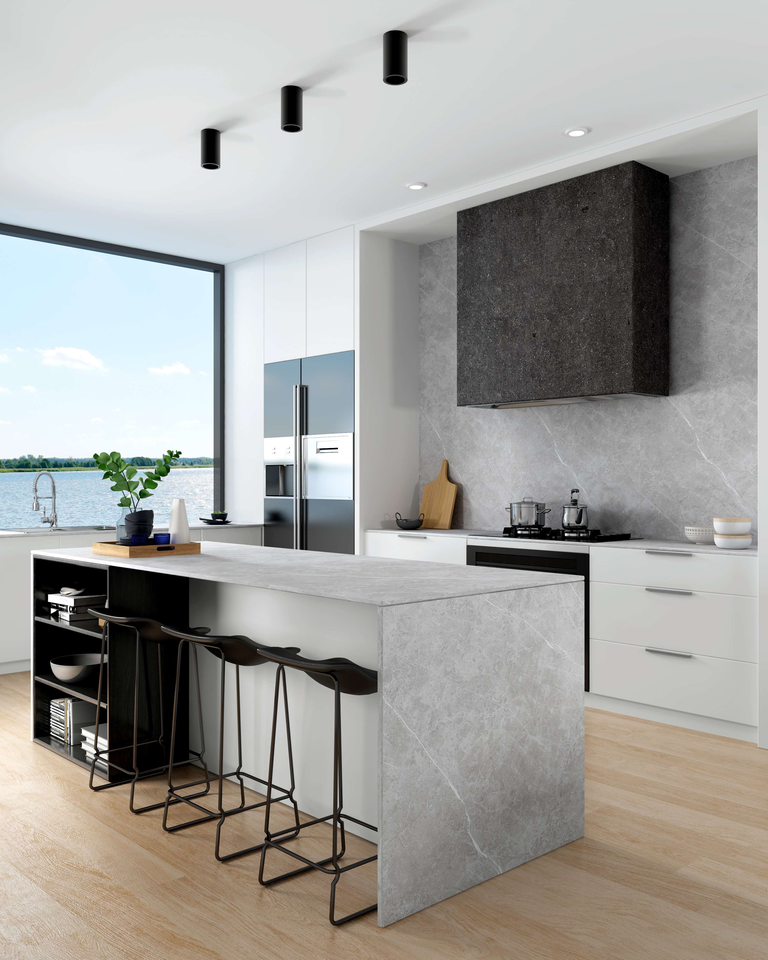 廣東佛山廚房巖板臺面定制