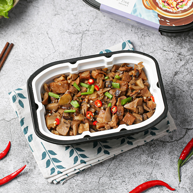 自熱米飯煲仔飯懶人食品方便速食坎上人家自加熱自煮拌飯團購OEM代加工 自熱米飯,方便速食