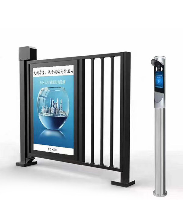 云卡物聯(lián) 刷卡伸縮廣告門,平開人行通道自動感應(yīng)門 供應(yīng)