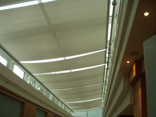 卷軸式天棚簾廠家 卷軸式天棚簾多少錢