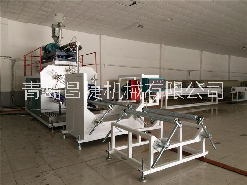 HDPE大口徑中空壁纏繞管生產(chǎn)線/PE連續(xù)克拉管生產(chǎn)線 高速HDPE檢查井壁管生產(chǎn)線 高環(huán)剛度PE纏繞內(nèi)肋螺旋管生產(chǎn)線