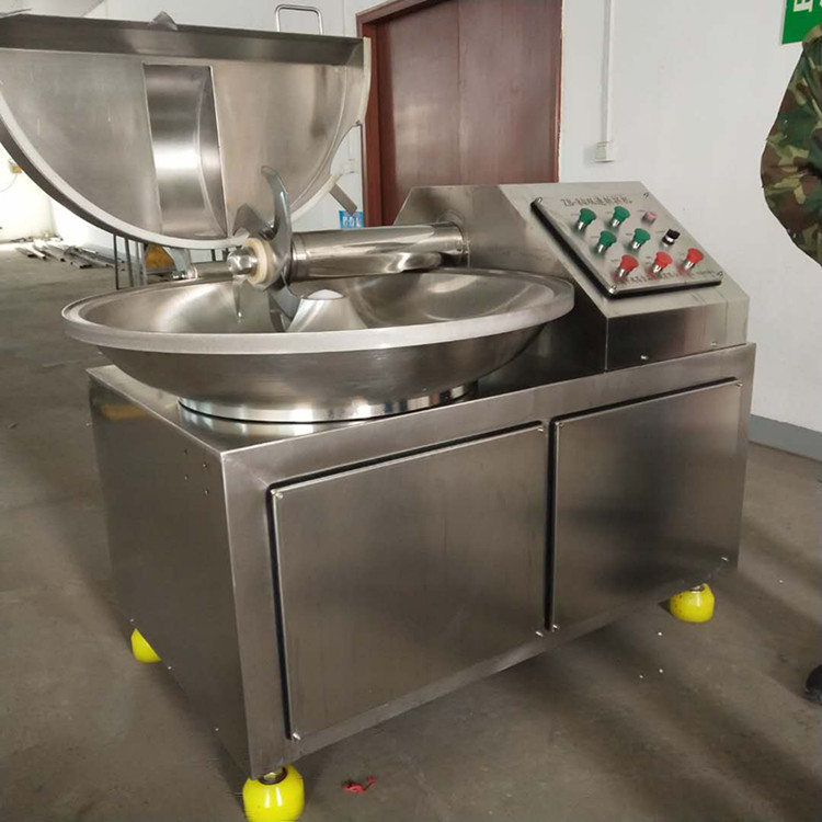 80-豬肉丸子加工斬拌機(jī)  高速變頻斬拌機(jī)