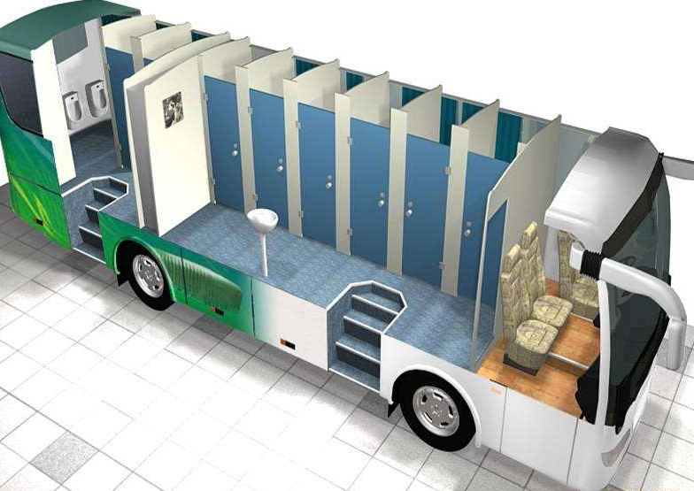 車載移動(dòng)衛(wèi)生間 大巴車移動(dòng)衛(wèi)生間