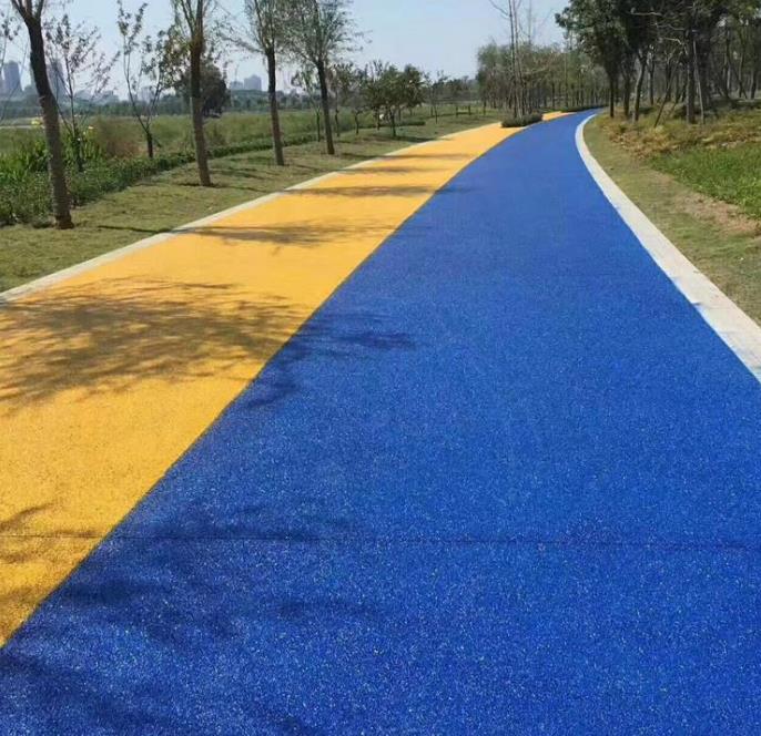 貴陽(yáng)市 透水彩色路面 地面彩色透水混凝土 做工精細(xì)