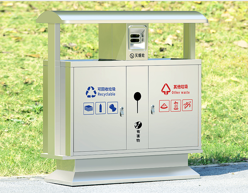 兩箱圓帽垃圾桶市場(chǎng)價(jià)格  兩箱圓帽垃圾桶廠(chǎng)家