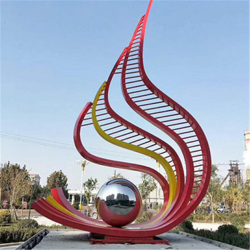 不銹鋼城市抽象雕塑抽象景觀不銹鋼