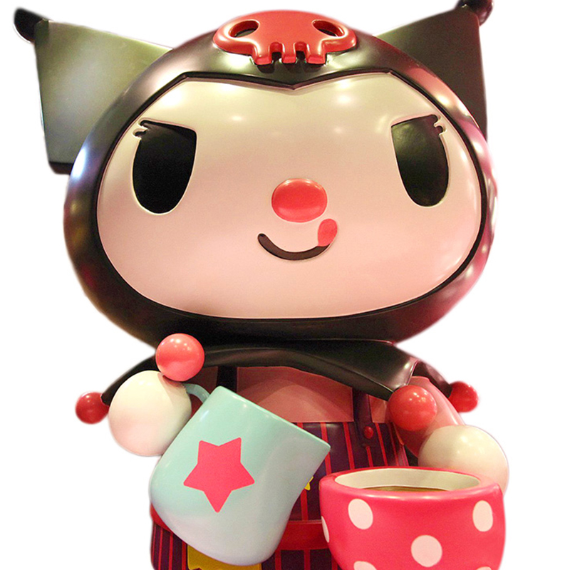 玻璃鋼庫洛米雕塑庫洛米公仔雕塑