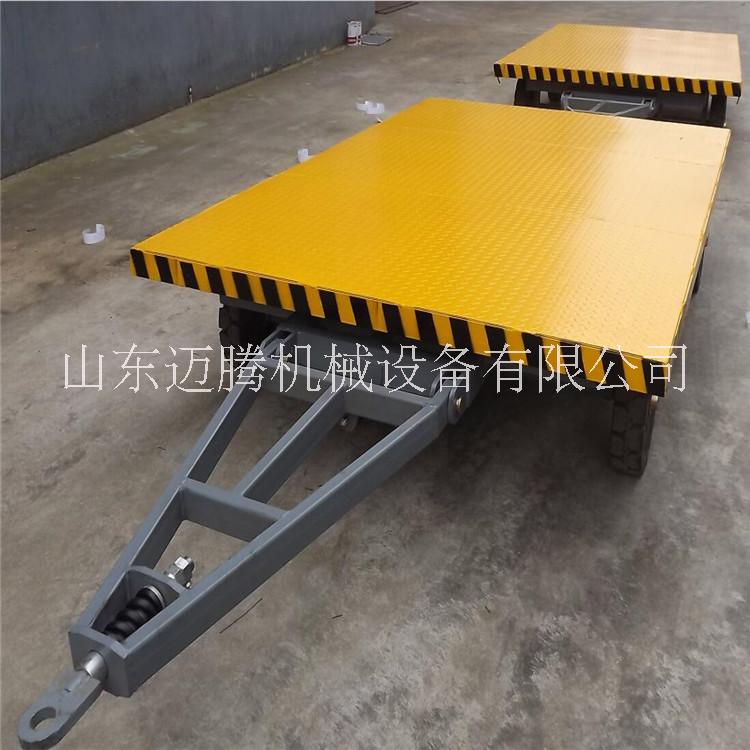 周轉(zhuǎn)平板拖車 廠區(qū)拖車