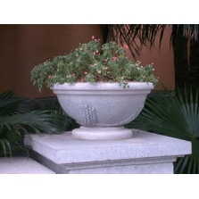 石雕花盆廠家 花崗巖石花盆 石雕定做各種花盆