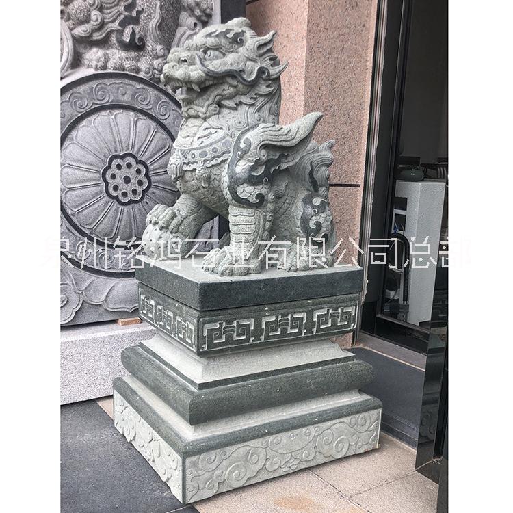 石雕貔貅 花崗巖貔貅 青石貔貅定制