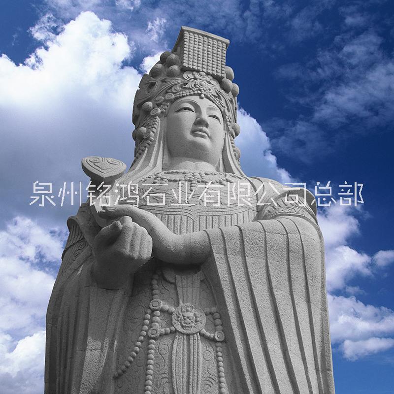 石雕媽祖 惠安石雕廠供應(yīng)媽祖像