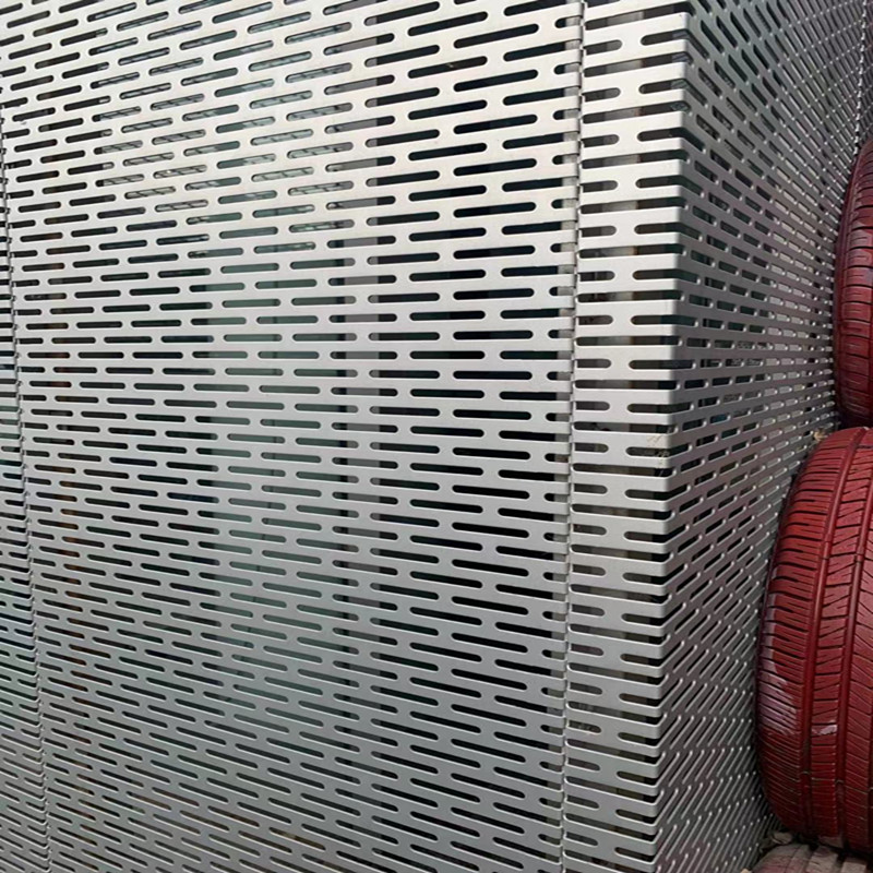 建筑外墻裝飾鋁孔板造型很漂亮