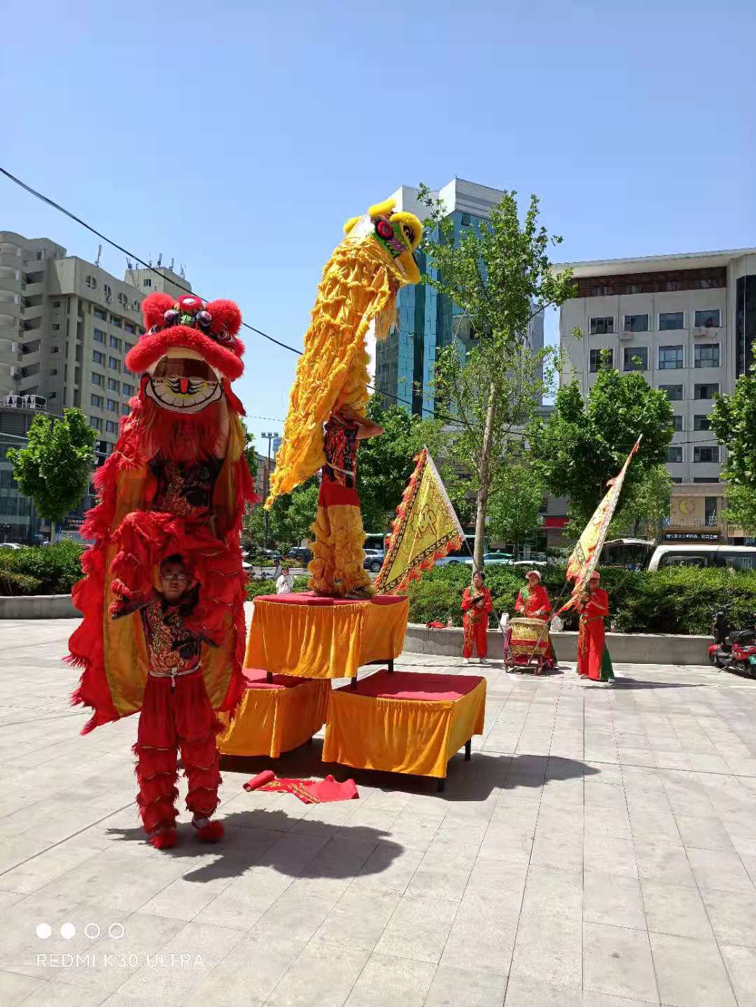 鄭州舞獅隊開業(yè)鑼鼓隊軍樂隊大鼓隊