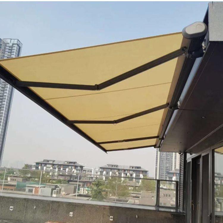 曲臂伸縮遮陽(yáng)棚免費(fèi)上門安裝測(cè)量 佰簾惠 麗江伸縮遮陽(yáng)棚商家直銷