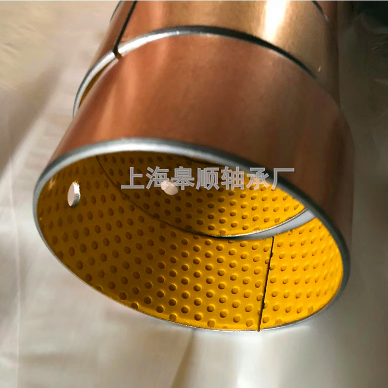 SF-2Y 碳鋼基邊界無(wú)鉛自潤(rùn)滑軸承 DU復(fù)合襯套 無(wú)油滑動(dòng)軸套