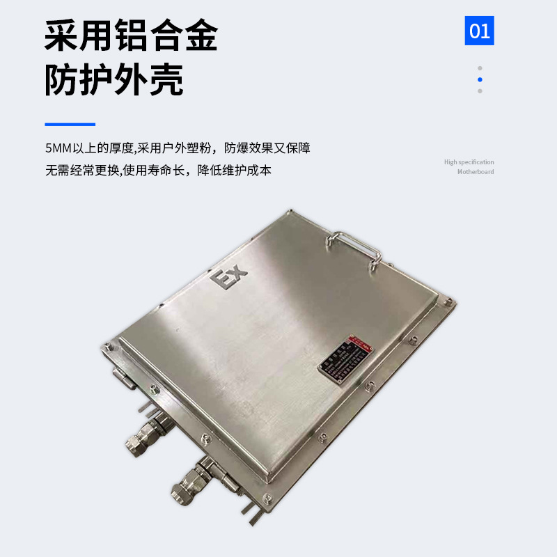 廠家定制不銹鋼防爆配電箱電源儀表控制接線箱防爆照明動力箱