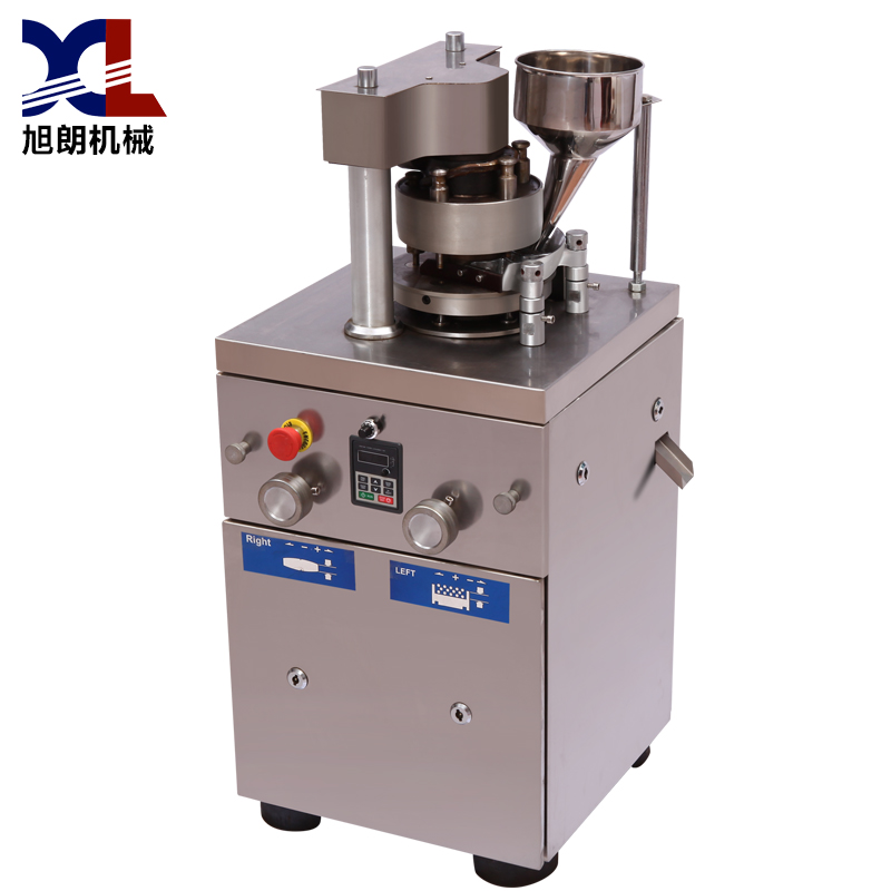 旋轉(zhuǎn)式口含片壓片機(jī) 自貢奶片壓片機(jī) 大型食品壓片機(jī)