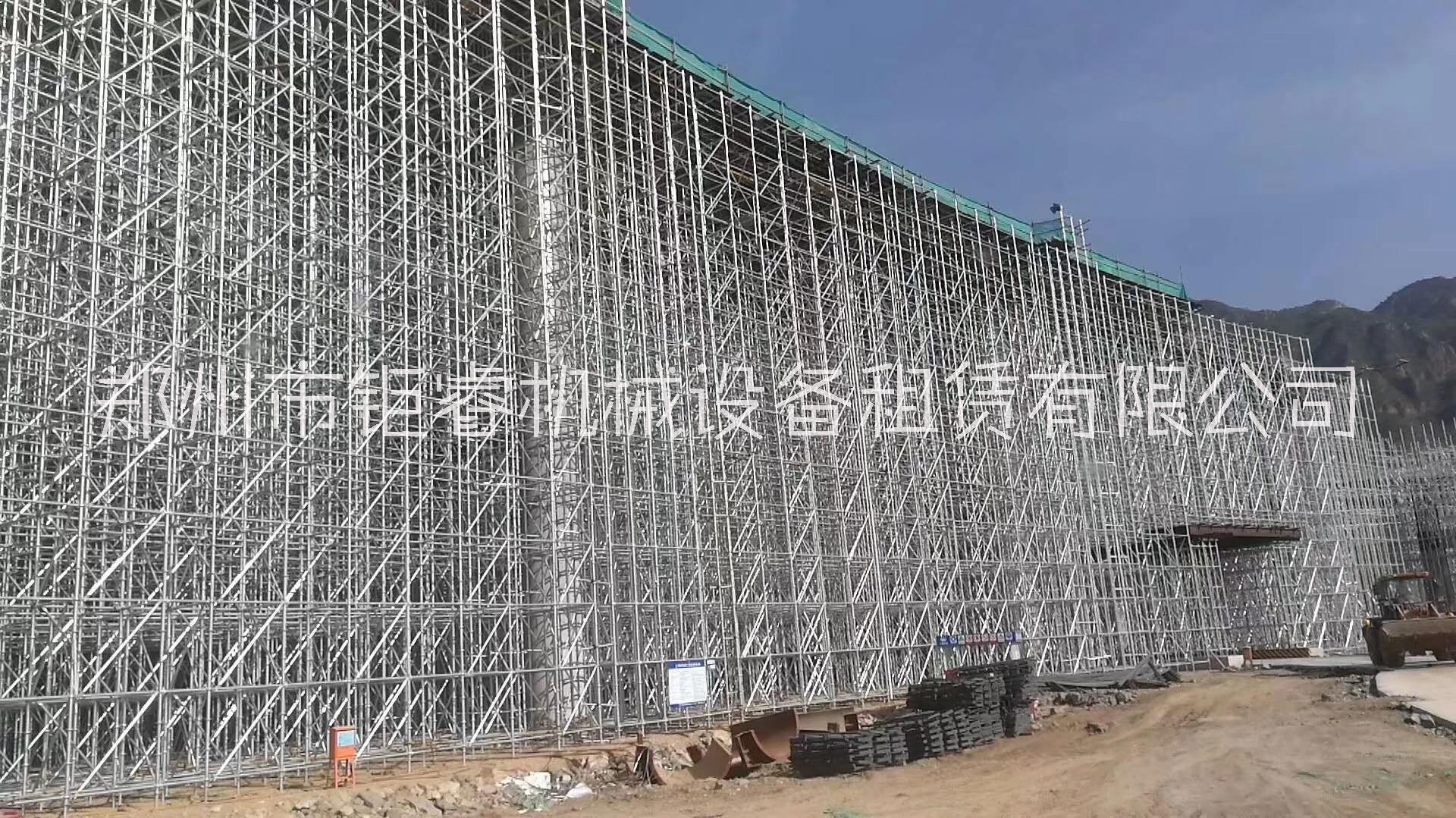 建筑工程地鐵橋梁盤扣 腳手架租賃 刷漆熱鍍鋅 工地腳手架