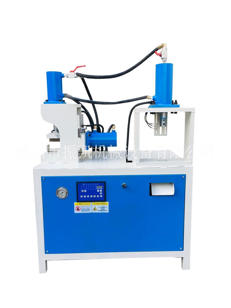 組合方管切角機 方管切90度一次成型機 方管折角機 方管切斷機