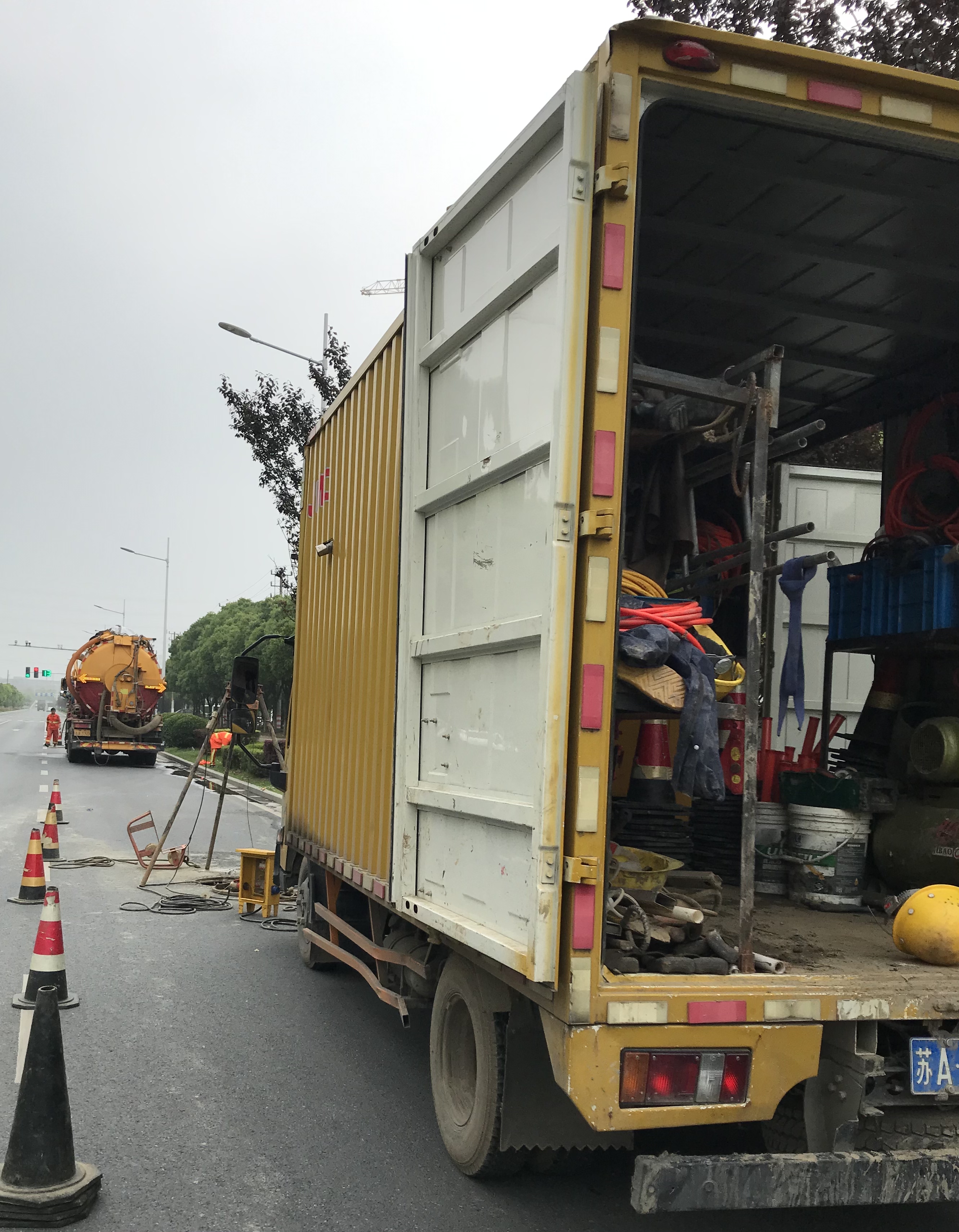 江寧區(qū)湖熟化糞池清理和隔油池一樣可以壓榨過濾泥水分離處理