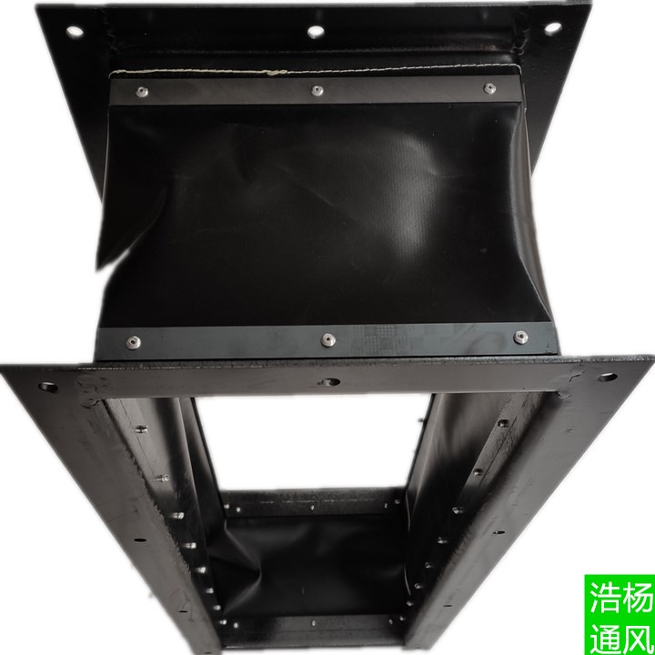 防火帆布軟連接耐高溫風(fēng)管軟接頭除塵風(fēng)機(jī)軟連接伸縮通風(fēng)軟管道  防火帆布軟連接
