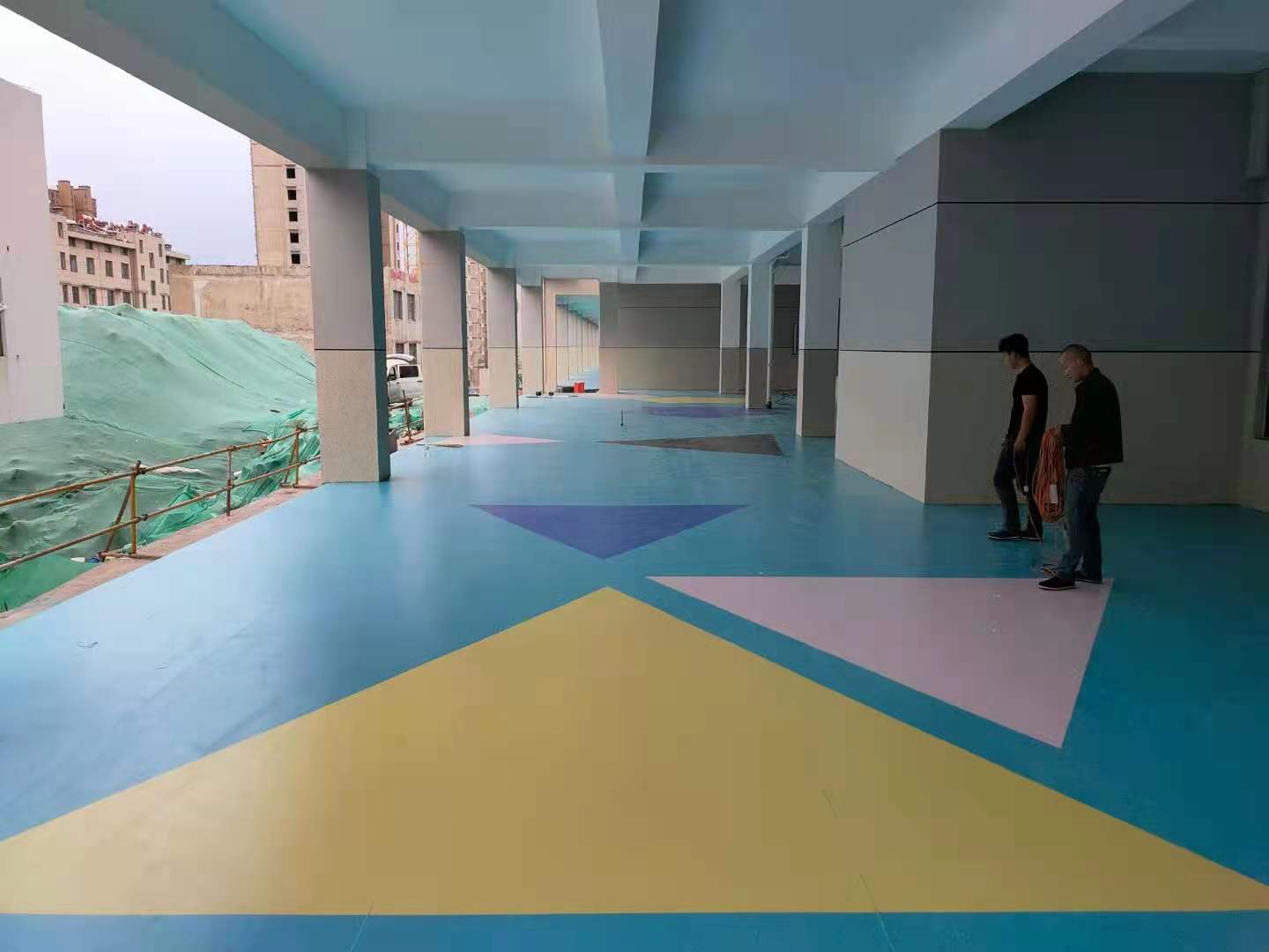 泰安塑膠地板施工公司 運動地板廠家