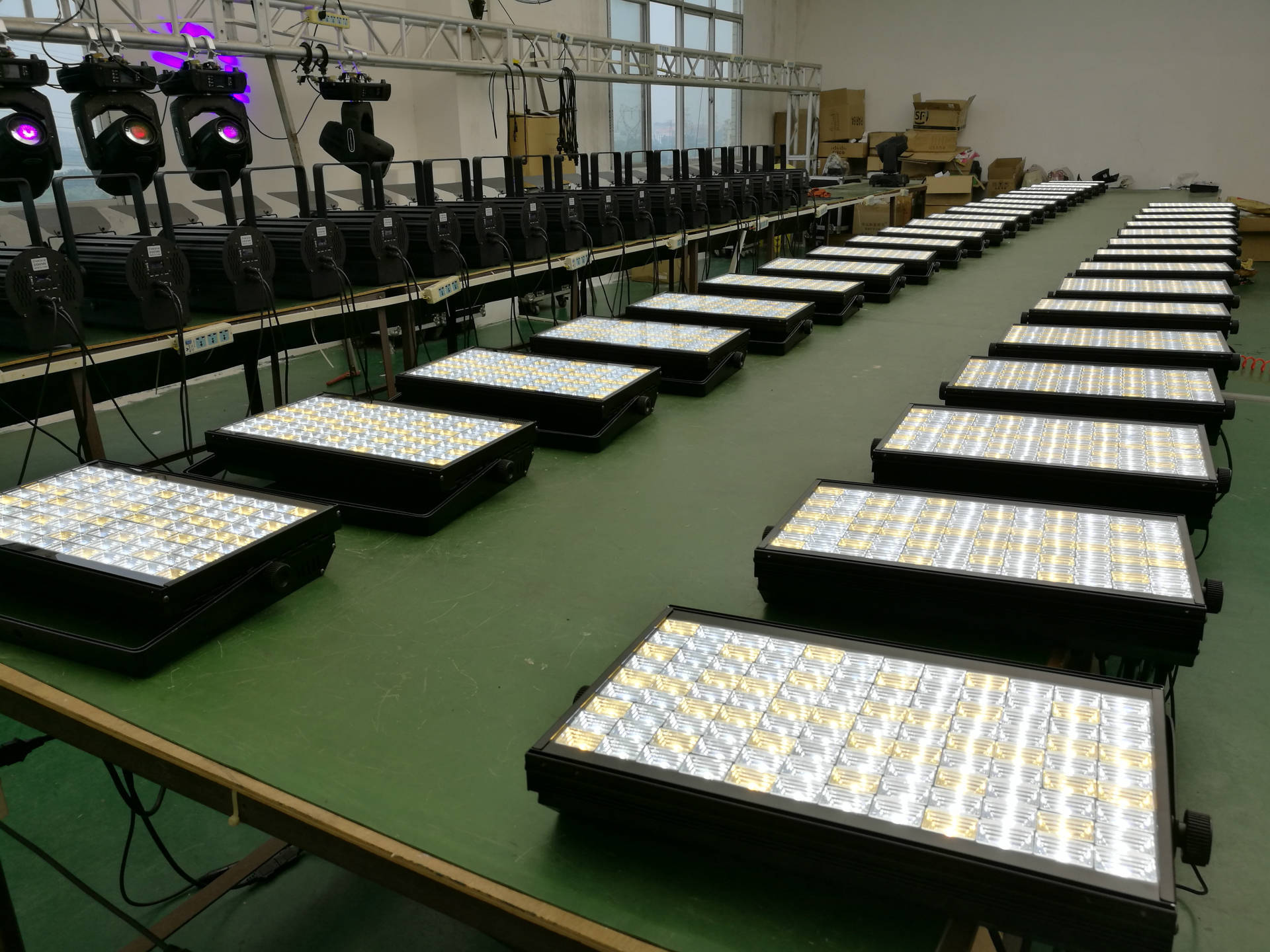LED108顆投光燈/led天幕燈/新款舞臺照明燈/體育館 劇院舞臺面光燈