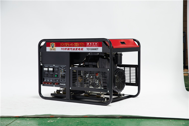 工業(yè)用三相?12KW?便攜汽油發(fā)電機(jī)TO13000ET?