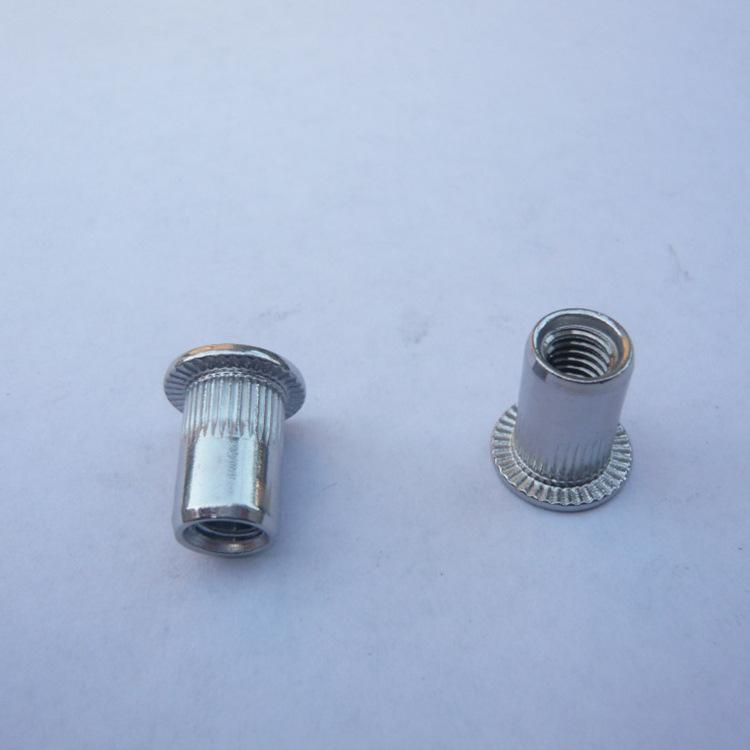 平頭鉚螺母生產(chǎn)廠家廠價(jià)供應(yīng)銷售熱線 支持定做