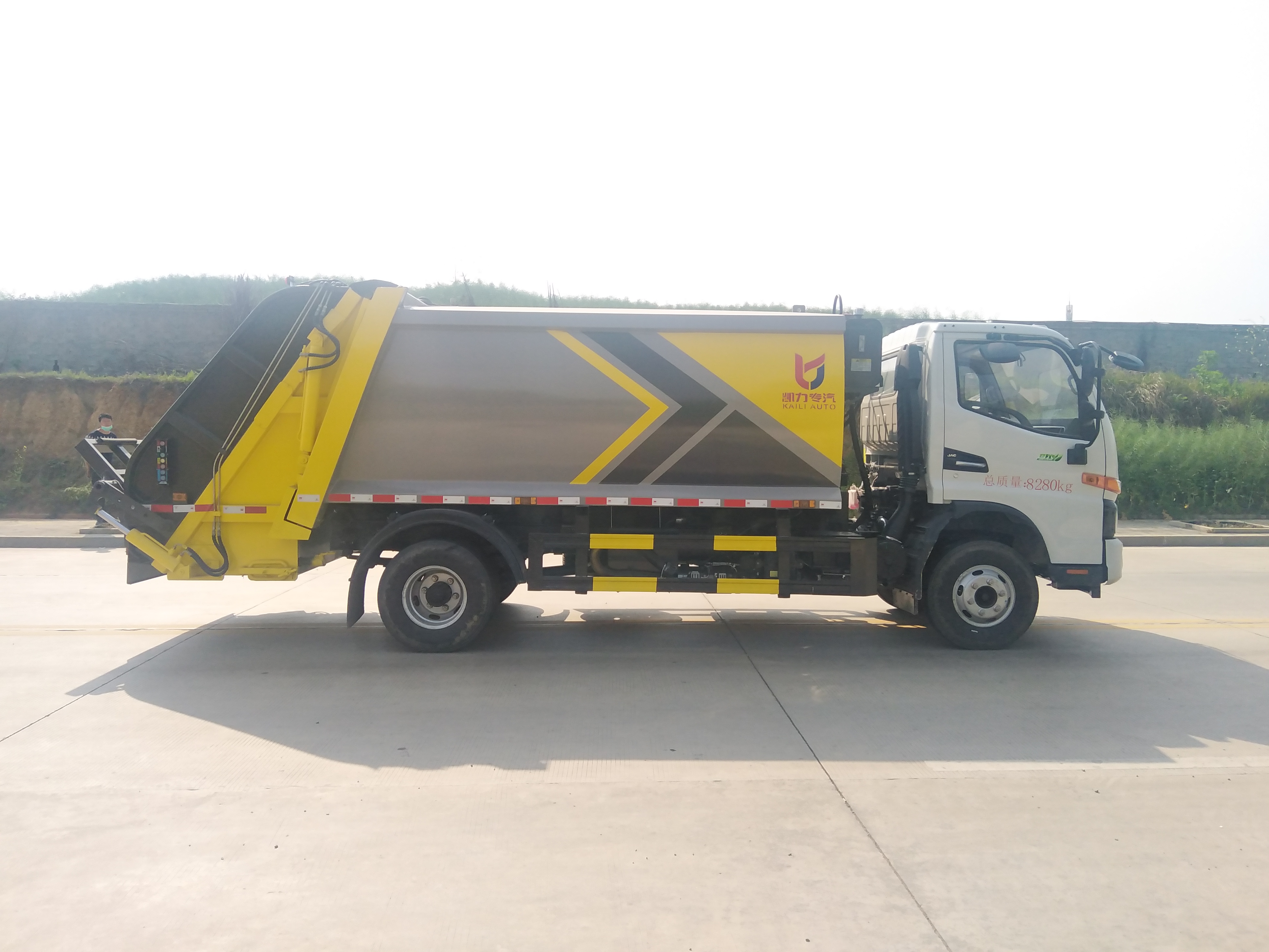 國六江淮壓縮垃圾車
