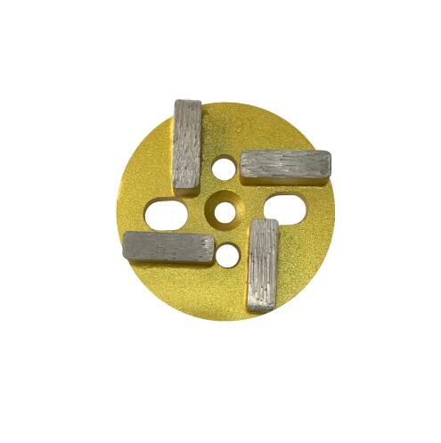 地坪磨塊 4頭 平頭和帶柱兩種 16目 30目 60目 80目 120目