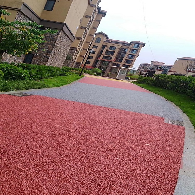 混凝土透水路 透水混凝土砼 人行道彩色路面 材料廠家