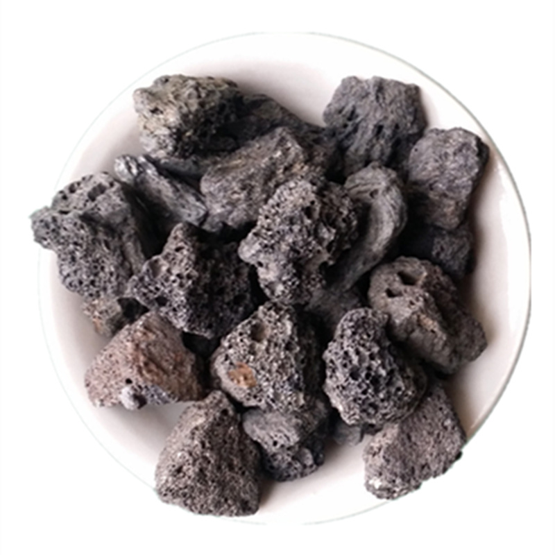 梅河口人工濕地火山巖廠家大小顆粒都齊全