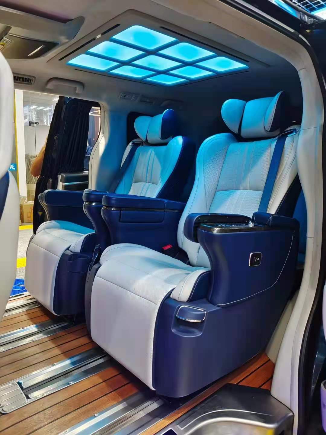 傳祺M8GM8內(nèi)飾升級(jí)改裝航空座椅木地板