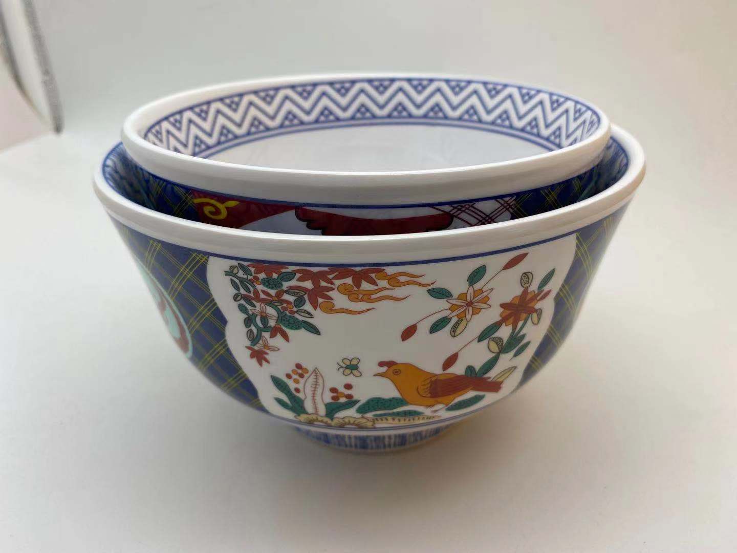 上海壹粵密胺日式拉面碗，吉野家日式面碗餐具定制