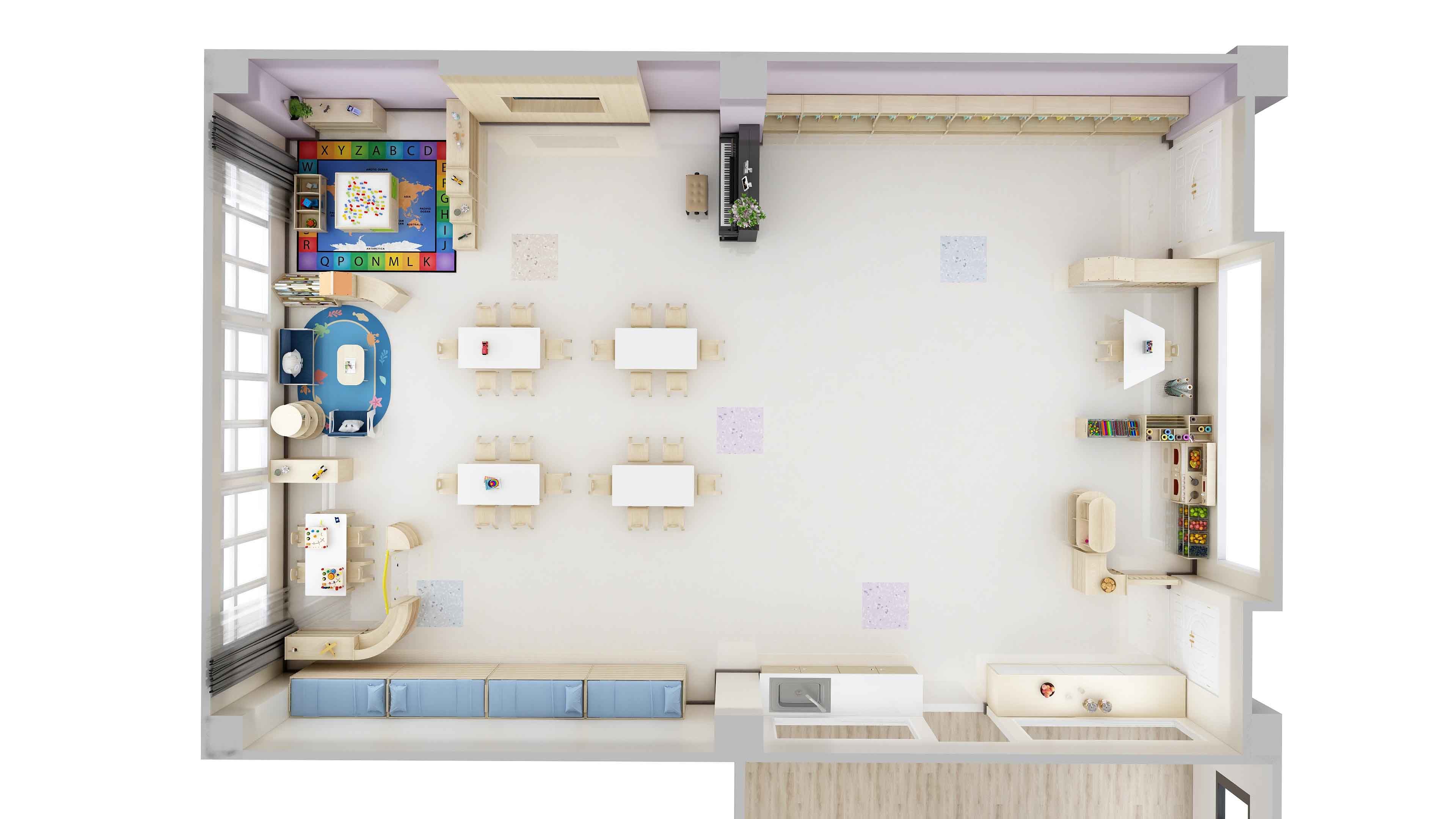 138平兒童家具配置圖